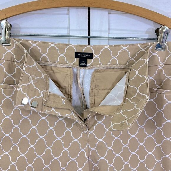 Ann Taylor Factory Pants Crop Size 12 Stretch NWOT - Picture 12 of 15